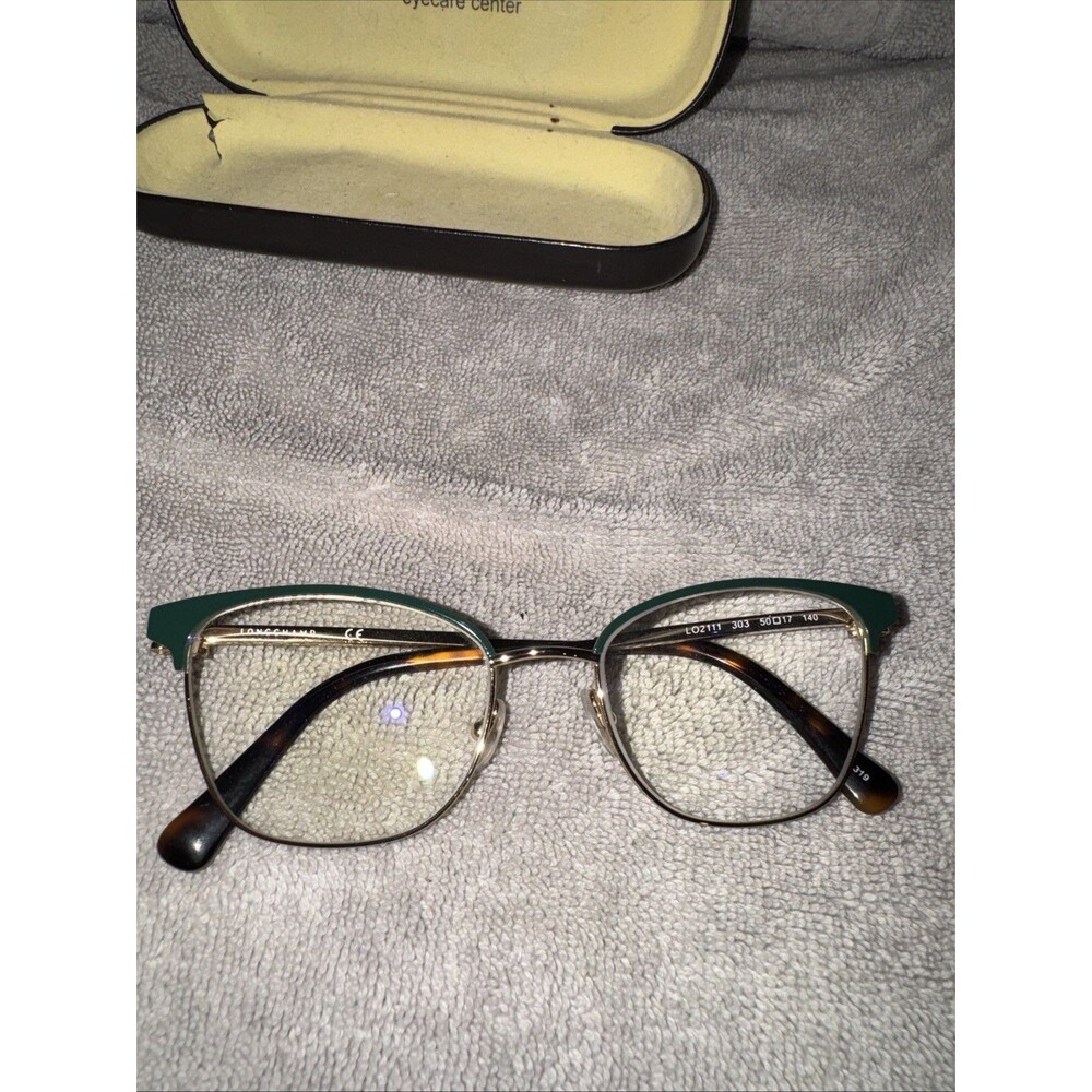 Longchamp eyeglasses Lo2111 303 Forest Green Frames Only